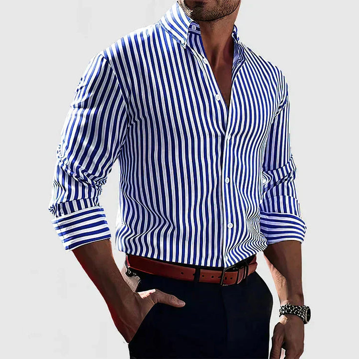 GIORGIO™|CAMICIA ELEGANTE A RIGHE